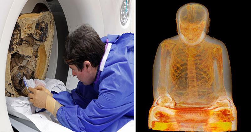 1000 साल पुरानी सोने की मूर्ति से निकला इंसान, हैरान करने वाला है रहस्य