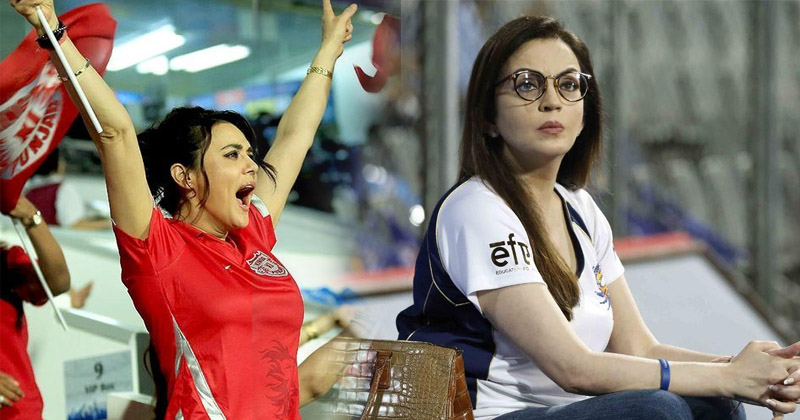 मुंबई इंडियंस की हार का प्रीति जिंटा ने स्टेडियम मे ही ऐसे उड़ाया मजाक, वीडियो हुआ वायरल