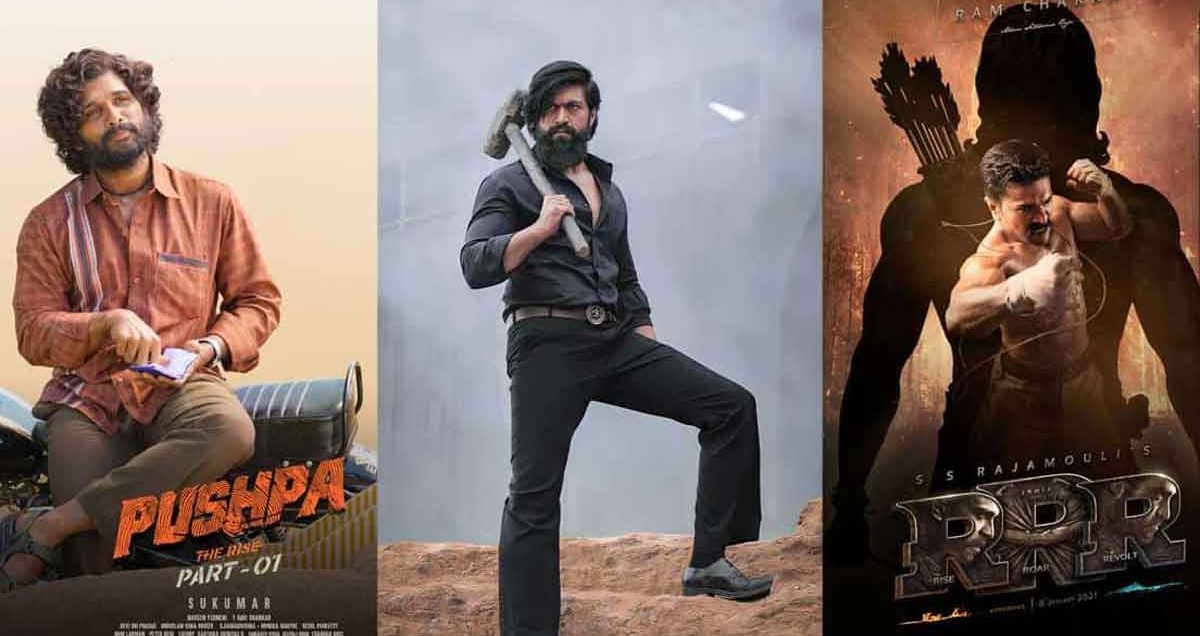 pushpa kgf 2 and rrr