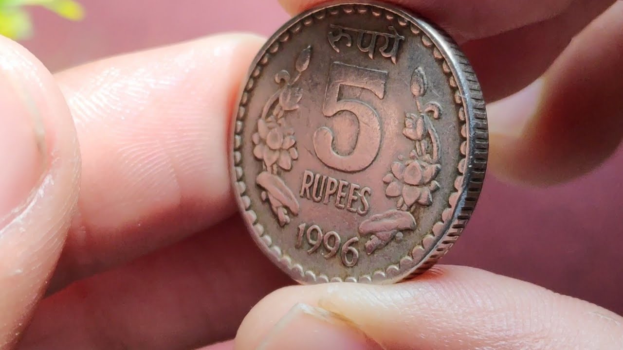 5 old coin